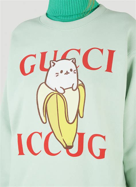 gucci bananya sweatshirt|Gucci Bananya sweatshirt.